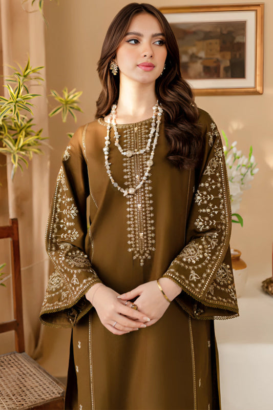 2PC LAWN EMBROIDERED DRESS-