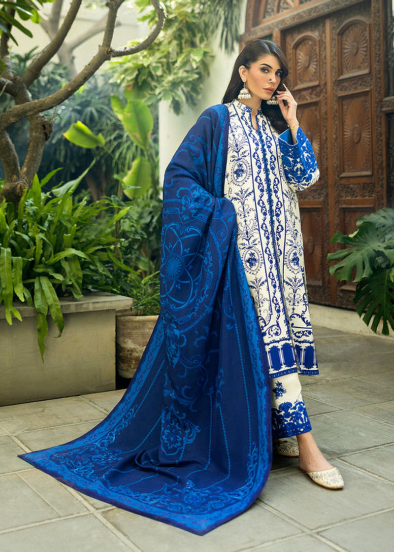 3PC LAWN PRINTED DRESS WITH LAWN DUPATTA- BQ-423