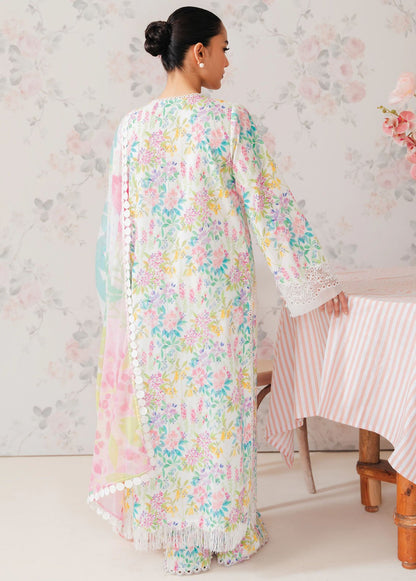 3PC LAWN PRINTED DRESS WITH MONAR DUPATTA